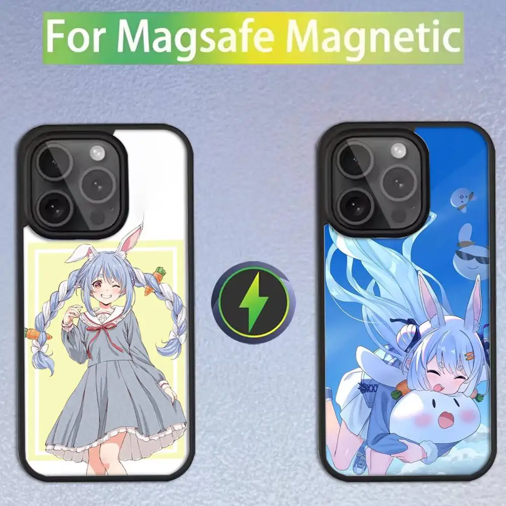 

Usada Pekora Hololive Phone Case For iPhone 16,15,14,13,12,11,Pro,Max,Plus,Mini,SE Magsafe Magnetic Wireless Charging