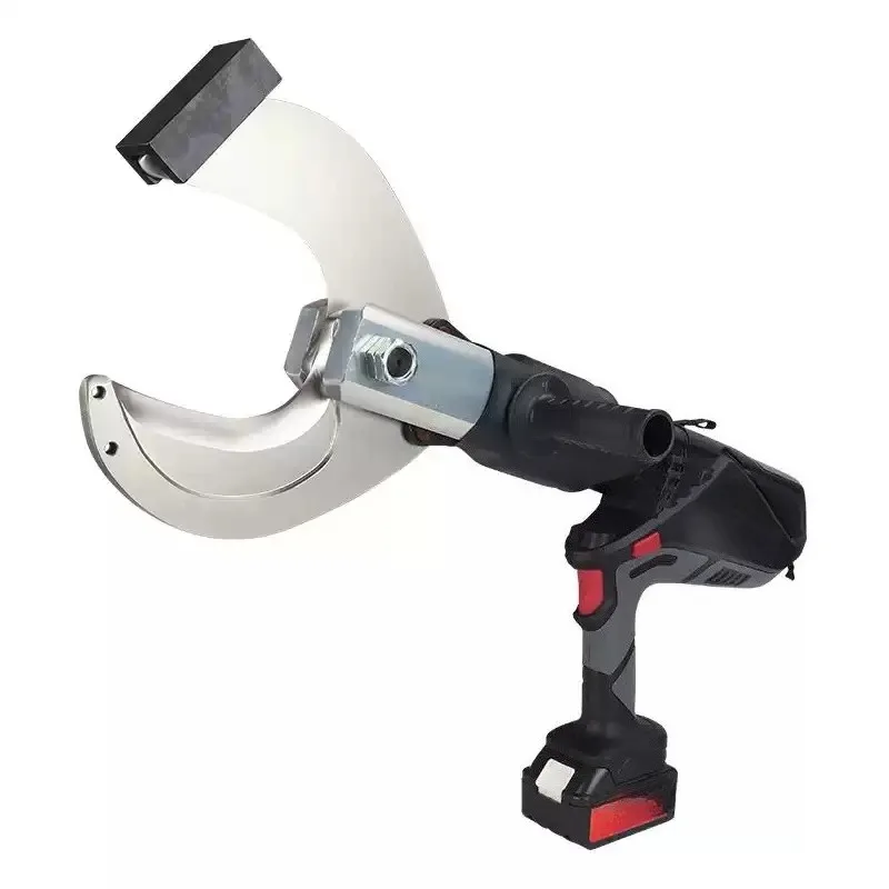 

Electric Hydraulic Open Jaw Cable Cutter High Tonnage For 10KV High Voltage Copper Aluminum Armored Cable Cordless Cutting Tool