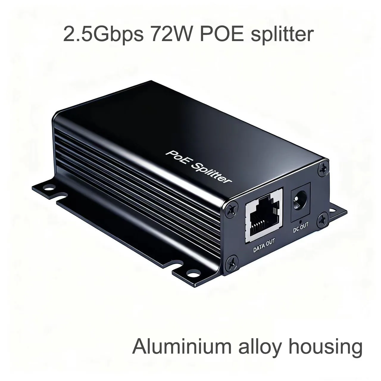 

Разветвитель POE 2,5Gbe, 72 Вт, 802.3bt, настенный, 12 В, 6 А и 24 В, 3 А.