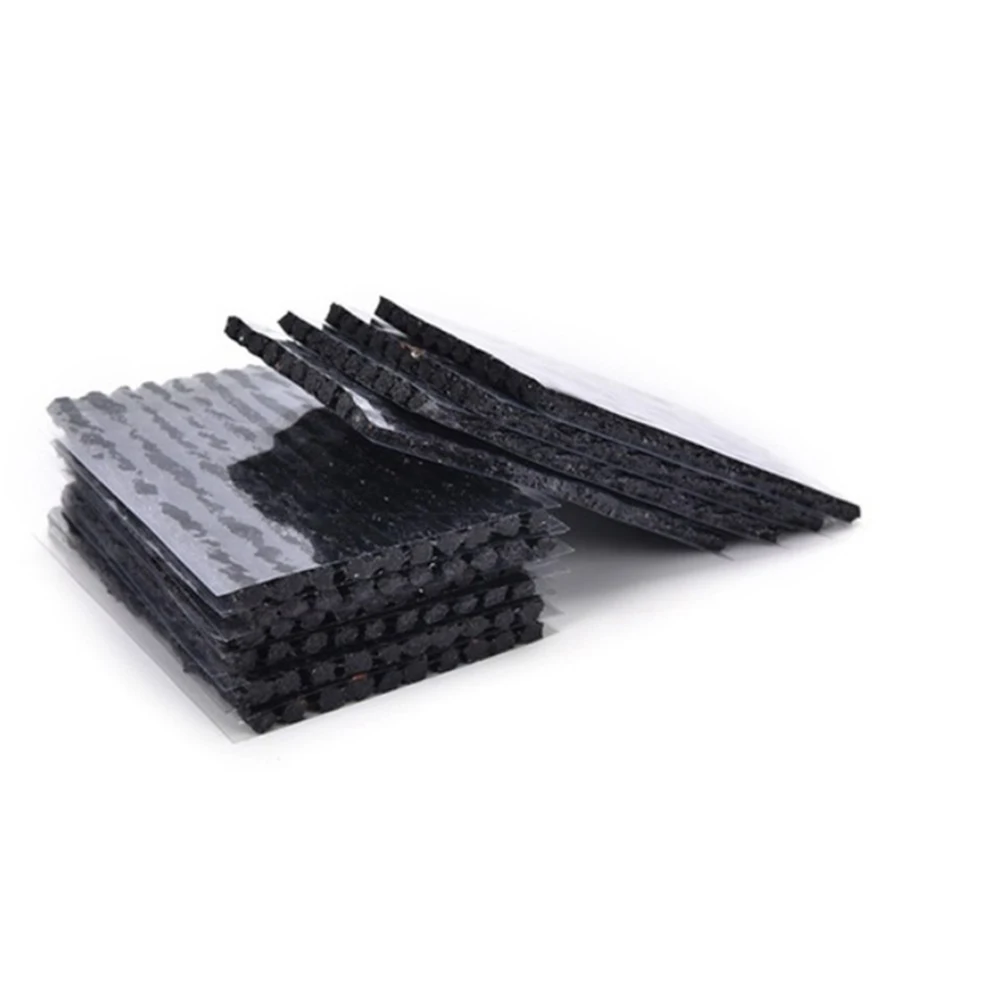 

50 pcs Car Wheel Tape Plug Kit Tools Tire Seal Strip Seal Strip Flexible Durable Tire Repair Tool Puncture Solution