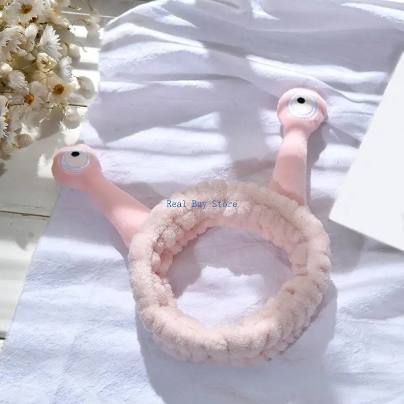 U13D المرأة غسل الوجه رئيس الفخامة كرار كاريكاتير مضحك هوائي عيون عيون مرنة الشعر شريط الحلوى ملونة مكياج عمامة باندانا