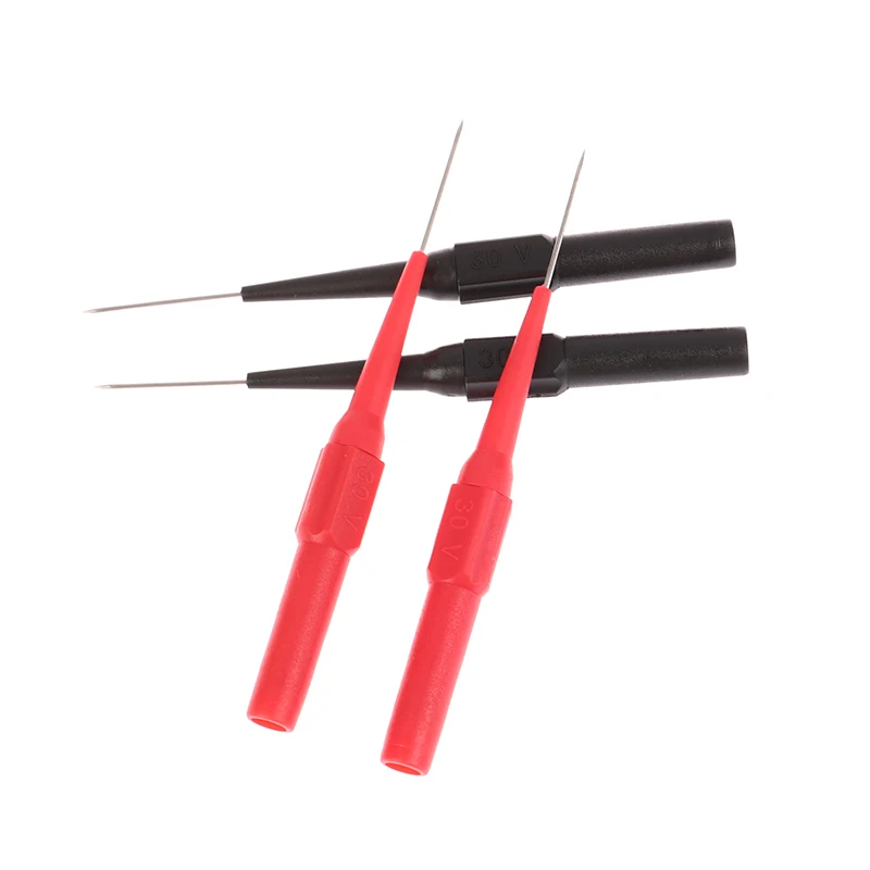 10PCS Multimeter Pen Test Pin Test Probe Measuring Device Clamp Copper Test Lead Test Probes Plug Multimeter Accessories 9CM New