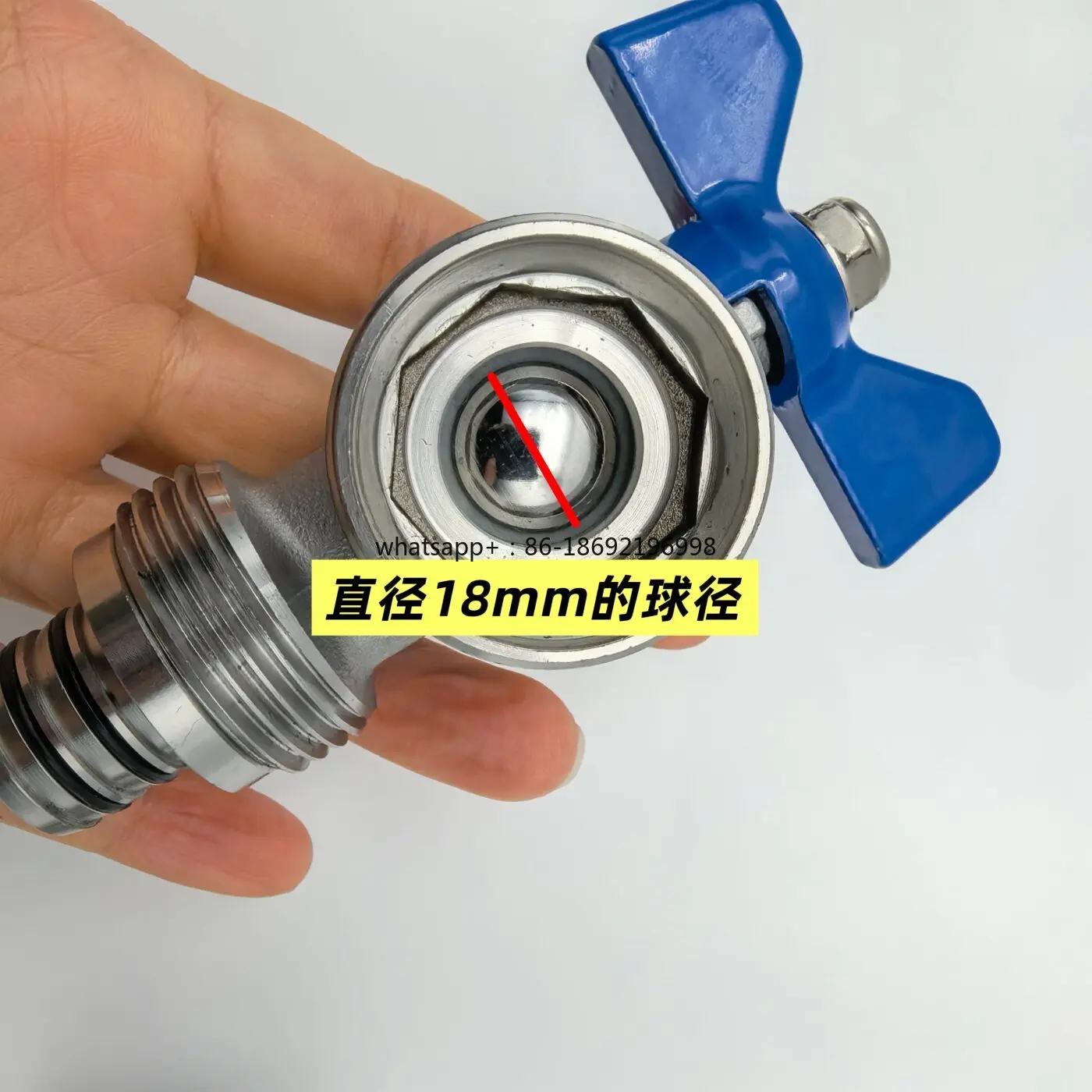 PR90 Degree Angle Type Large Flow Ball Valve Valve Floor Heating Water Separator Main Valve