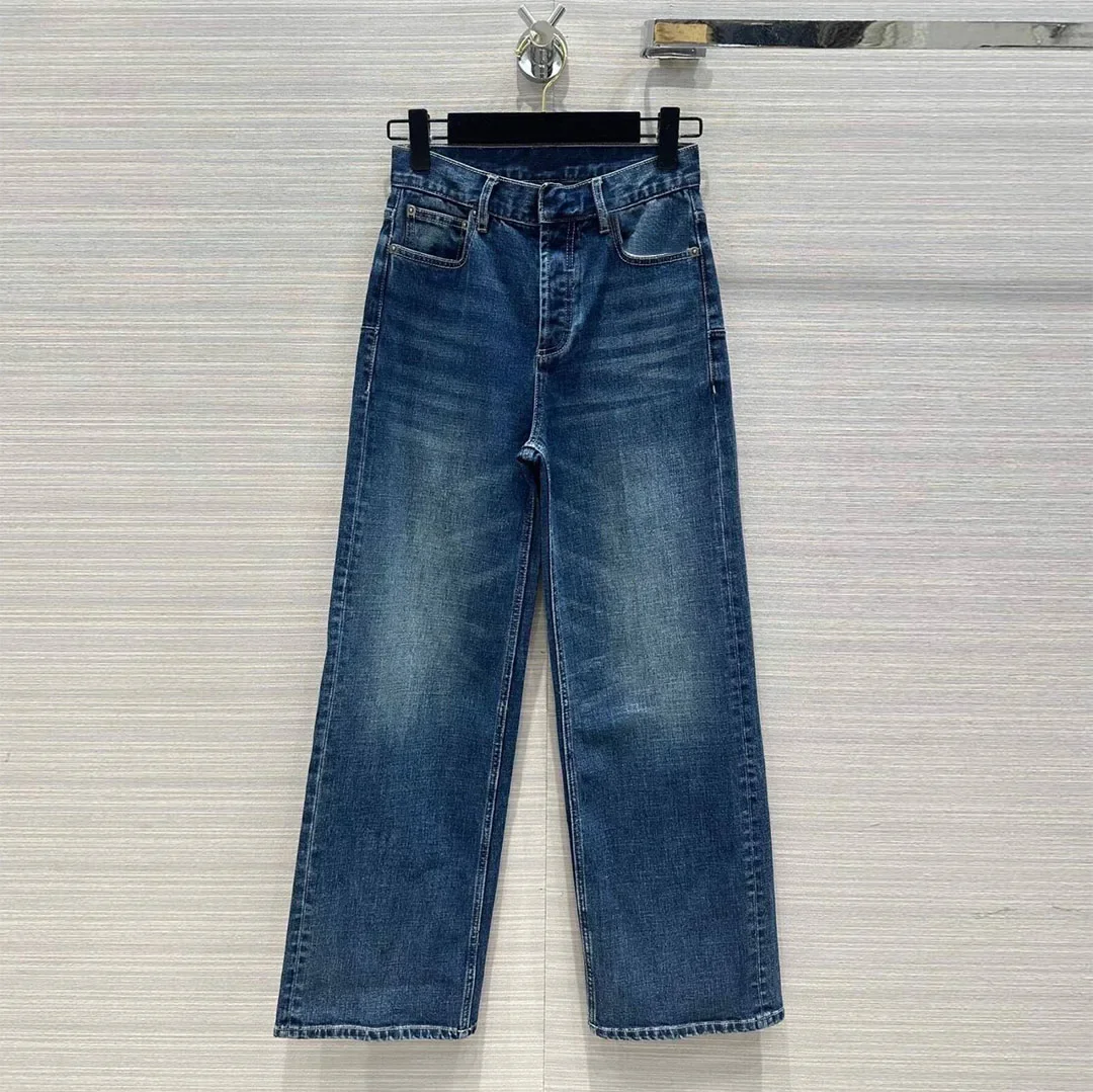 Женские джинсовые брюки Элегантные корейские отзывы множество джинсов Роскошные восстанавливающие древние путь 2024 мешковатые брюки женские брюки с высокой талией Y2k