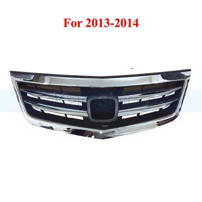 Auto Voorbumper Grill Masker Radiator Grille Voor Honda Spirior Europa Accord 2009-2014 Racing Grills
