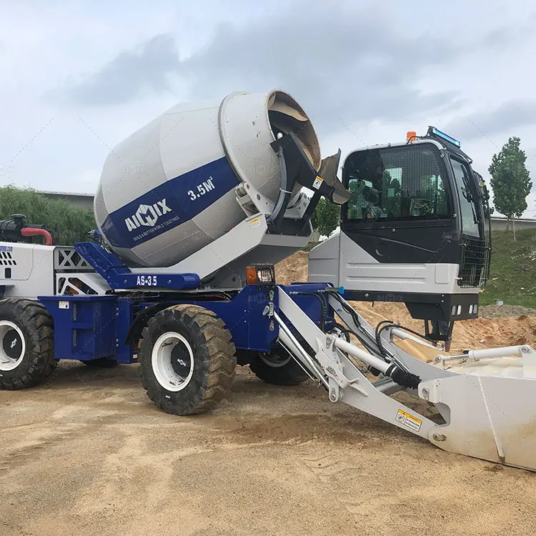 Aimix 3.5 - 6.5 CBM Precio de mezclador de hormigón autocargable