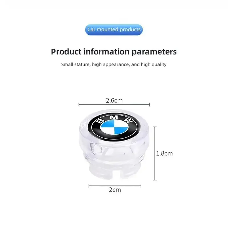 Car Cigarette Lighter Cover DustProof Decoration Cap For BMW M X1 X3 X4 X5 E46 E90 F20 E60 M5 M6 E62 E39 F10 M1 M2 M3