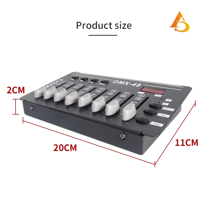 Licht DMX-48 Controller Mini Dmx Controller Podium Dimmen Dj Geluiden, Feestverlichting, Pyrotechnische Shows