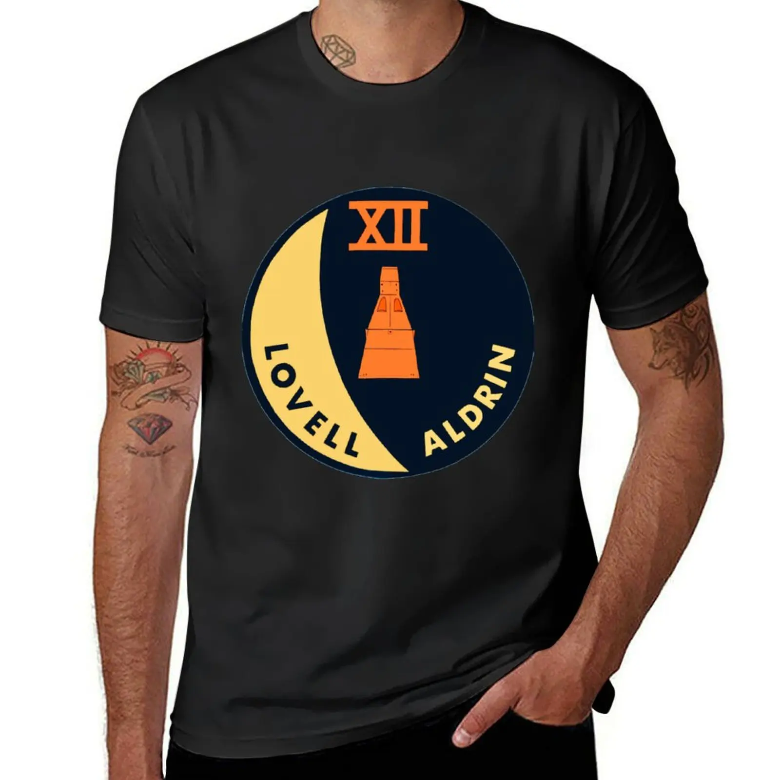 Gemini 12 Mission Logo T-Shirt heavyweights vintage clothes cute clothes mens t shirts