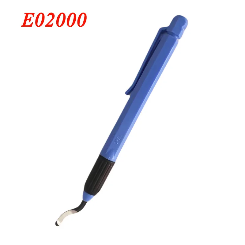 EO2000 Handle Burr Deburring Tool Kit Rotary With Blade Remover Trimming Cutter Knife Scraper Plastic Metal Wood Deburring Tools