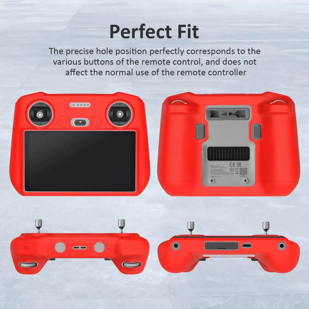 Penutup pelindung silikon untuk MINI 3 PRO/MAVIC Air 2/Air 2S/3 tahan debu pengendali jarak jauh aksesori tahan gores
