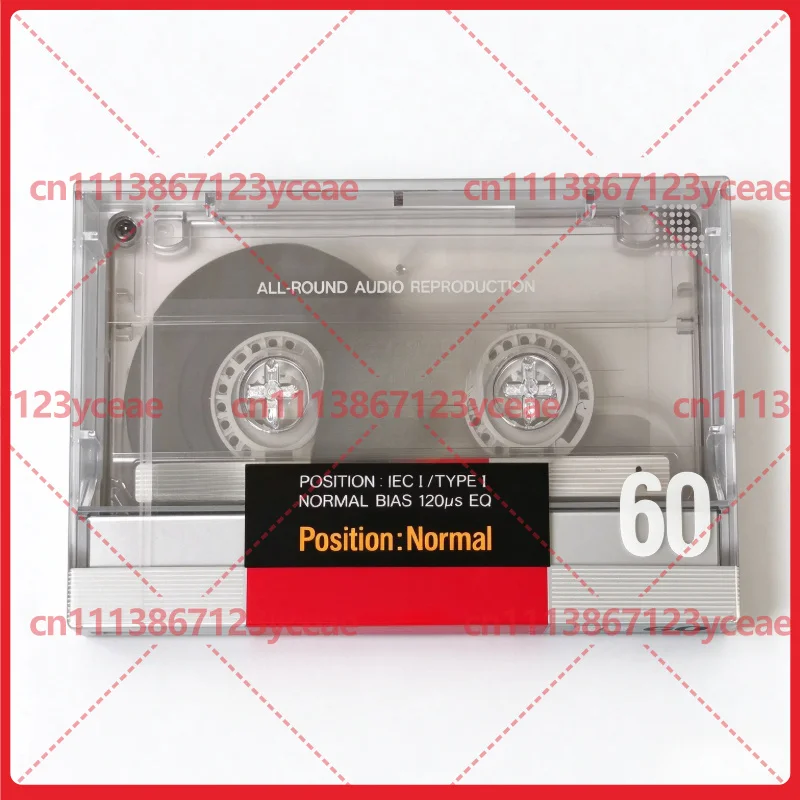 5pcs For SONY HF60 Type I Blank Audio Cassette Made in Japan Vintage Media for Recording & Nostalgic Collecting