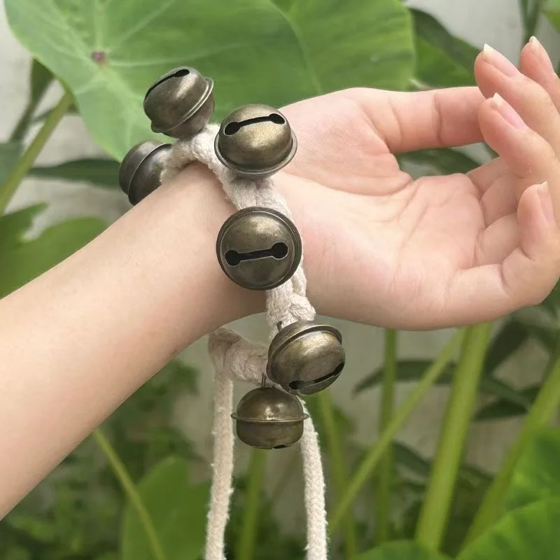 45 Pcs Vintage Bells 22mm(1 Inch)Metal Bronze for Pet Collar Christmas Tree Home Deco Doorbells