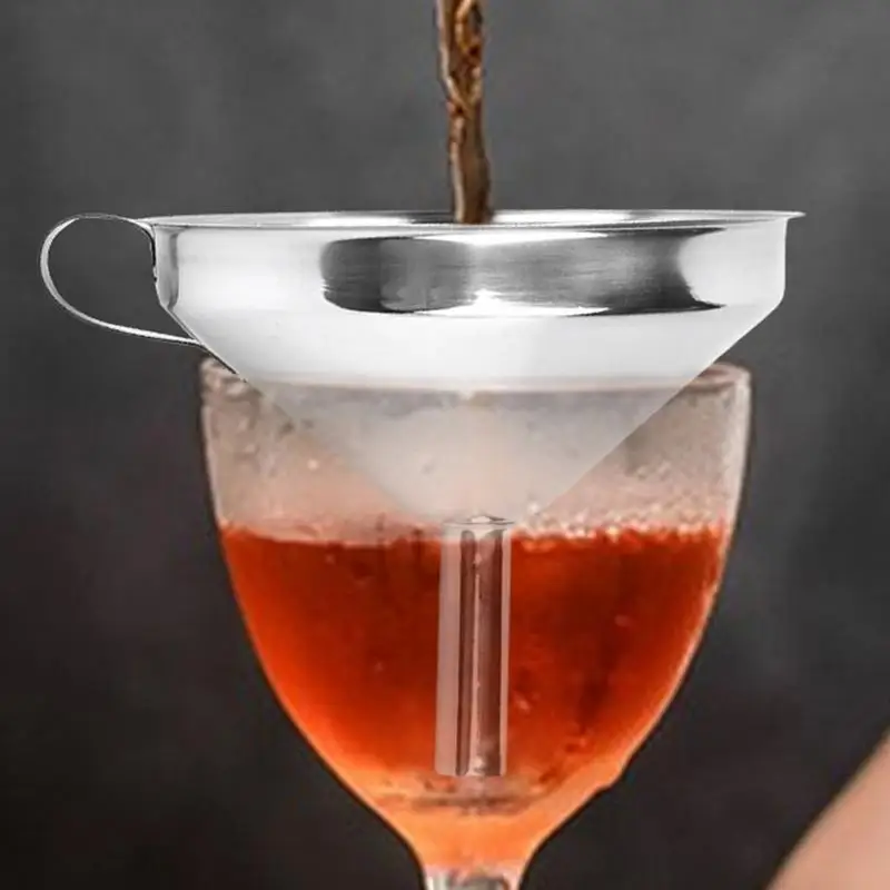 Воронка с фильтром, воронка с фильтром для экрана, воронка с фильтром, воронка с тонкой сеткой, воронка из нержавеющей стали, воронка с масляным фильтром