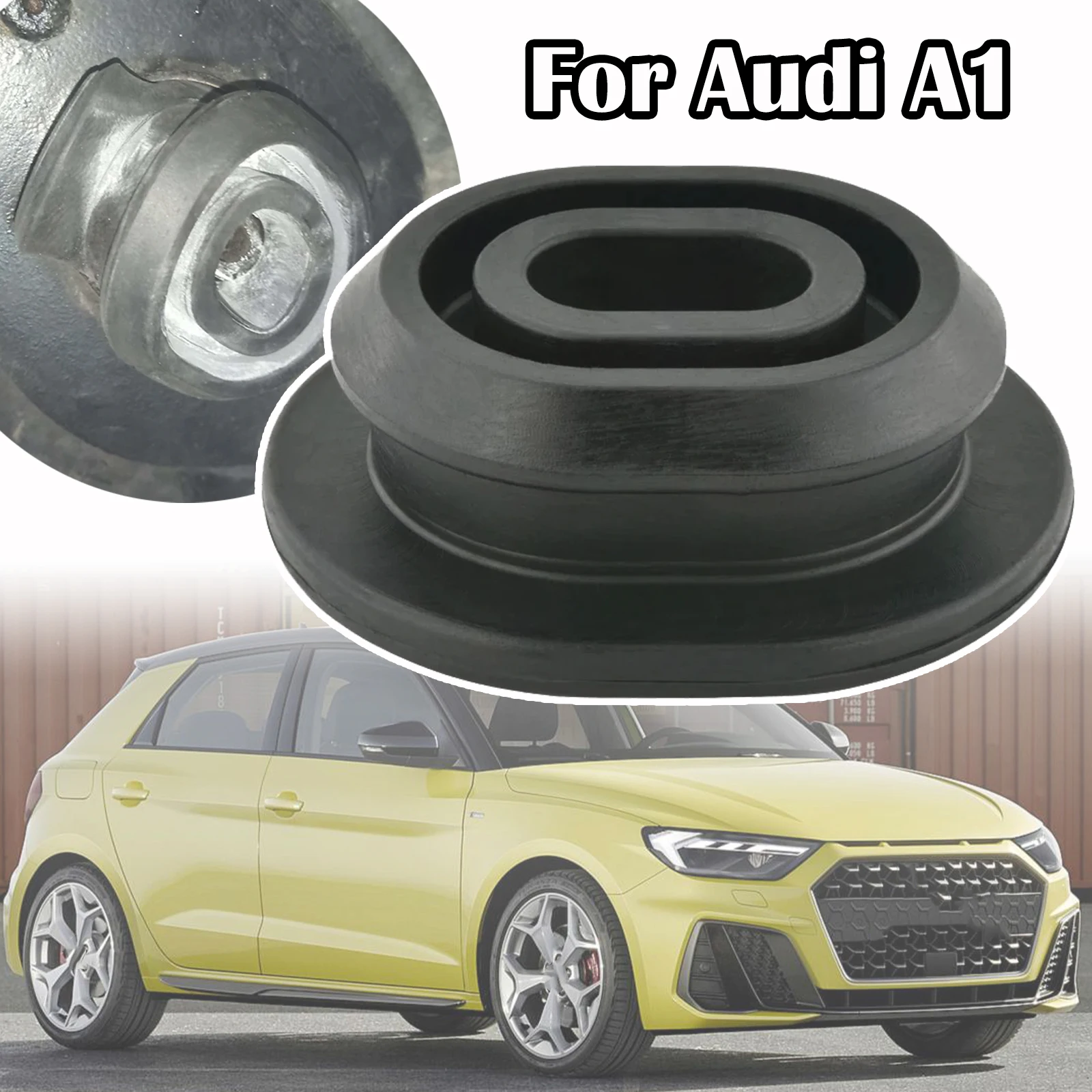 

For Audi A1 A3 8P TT Radiator Mount Bushing Roadster Intercooler Lower Support Rubber Insulator Buffer Pad Car Replacement Parts