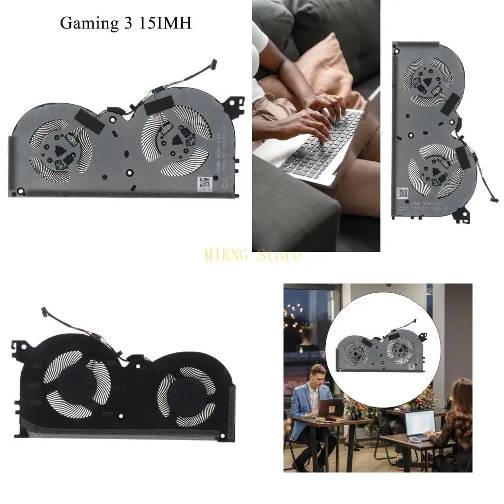 Notebook Cooler CPU Cooling Fan for Ideapad Gaming 3i (15) 3-15ARH05 3-15IMH05 best sale