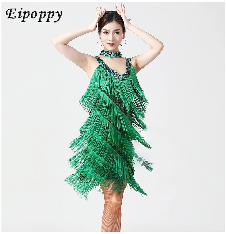 댄스 레이싱 세트 성인 라틴 퍼포먼스, 나이트 쇼 무대 코스튬