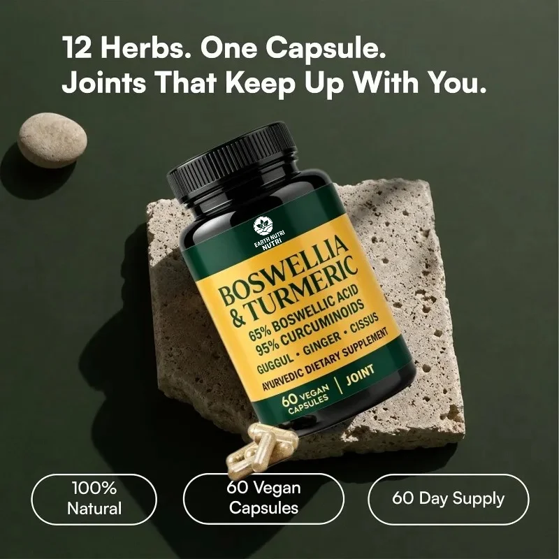 Turmeric Curcumin Capsule - กำยาน, ขมิ้นชัน, เคอร์คูมิน - บำรุงสุขภาพลดการอักเสบของข้อ 60