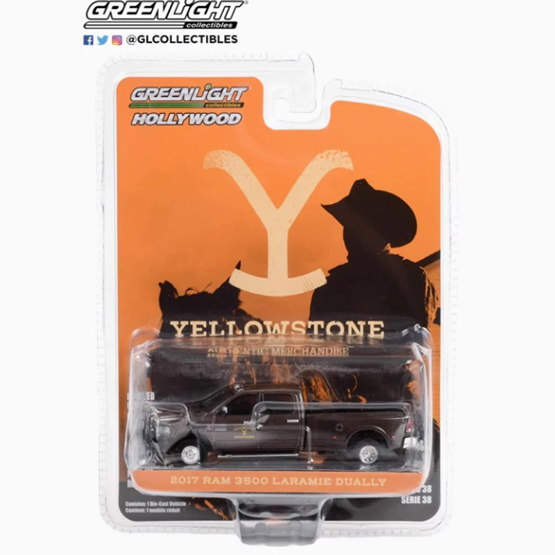 

Greenlight 1:64 Scale 2017 Ram 3500 Pickup Alloy Simulation Car Model Static Collection Decorated Holiday Toys Souvenir Gift