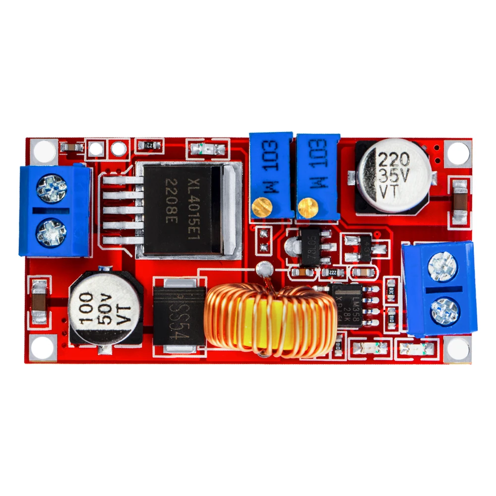 Scheda di ricarica step-down batteria al litio originale XL4015 5A DC-DC CC/CV-Convertitore di potenza LED e modulo step-down caricabatterie al litio