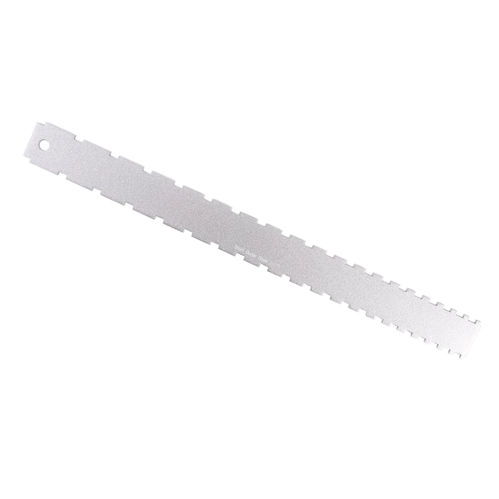 

1Pcs Aluminium Fingerboard Height Gauge Guitar Leveling Tool Accurate Measurement for Electric Bass Acoustic Guitar