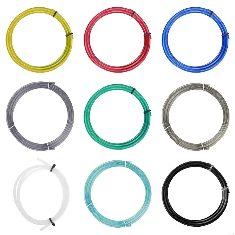 

4X7E PTFE Tubing 1M 4mm OD X 2mm PTFE Tube for 1.75 Filament 3D Printer Accessories Tube