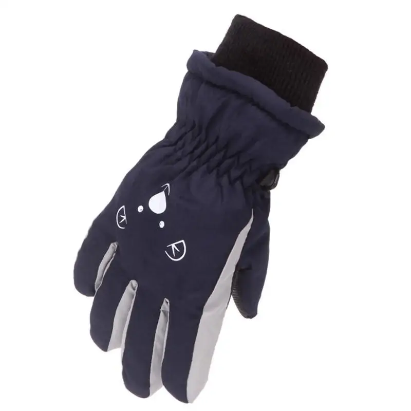 

652F Водонепроницаемые и ветрозащитные толстые лыжные перчатки для вождения, пеших прогулок, катания на лыжах, занятий спортом и