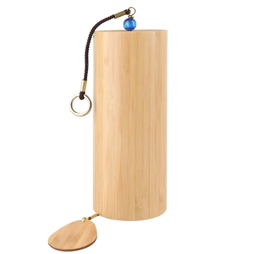Natural Sound Bamboo Wind Chimes Wind Blows Maple Leaf Figure Wind Bell Four Seasons Pendant Wind Chimes Home Decoration