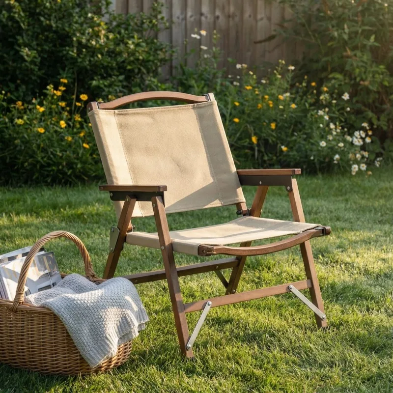 

Folding Armchair Camping Chair Fishing Outdoor Gaming Camping Chair Lightweight Relaxing Silla De Campamento Outdoor Furniture