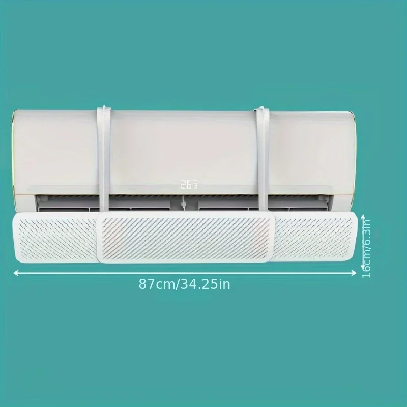 1~3PCS Scalable Hanging-type Air Conditioning Windshield Anti-direct Blowing Air Deflector Household Air Conditioning Baffle