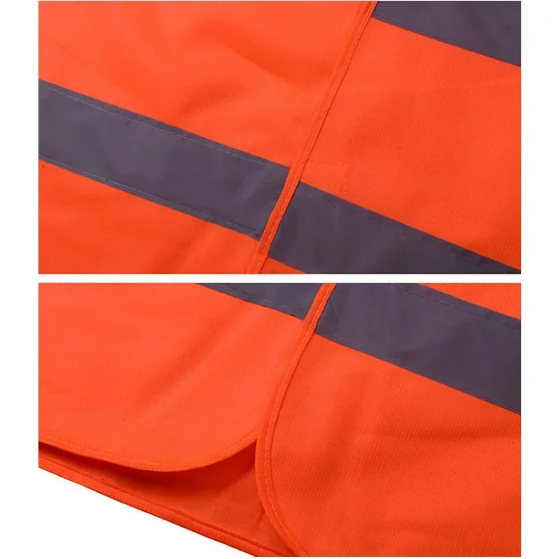 Gilet riflettente 1pc per i lavoratori sport notturni ciclismo avvertimento di sicurezza gilet riflettente corsa notturna abbigliamento da ciclismo fluorescente