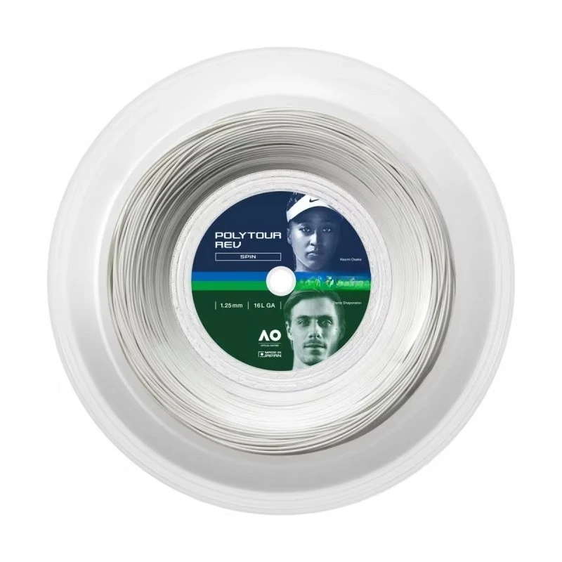 Professional Tournament 200M Reel Polyester Tennis Racket String Soft & Hard Types Durable Tennis Training Accessories