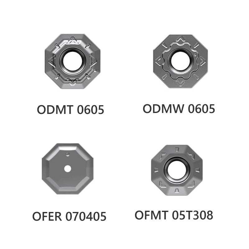 10pcs YG Original ODMT ODMW OFER OFMT ONMU ODMT060508 ODMW060508 OFER070405 OFMT05T308 ONMU080608 YG602 CNC Face Milling Inserts