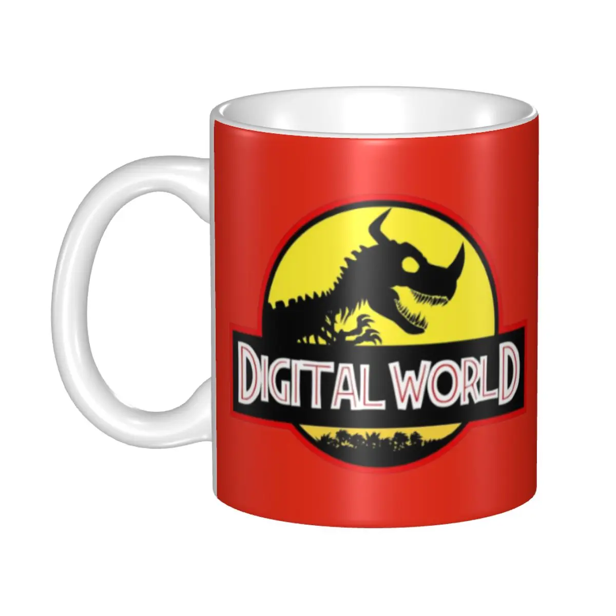 

Novelty Dinosaurs Digital World Tea Cup Party Digimon Anime Mugs