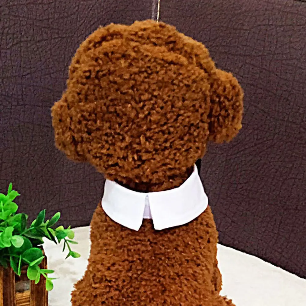 Cute Cotton Pet Accessories DIY Adjustable Dog Suit Dog Necktie Cat Formal Tie Tuxedo Bow Ties