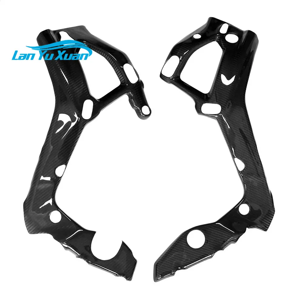 

RTS Motorcycle Accessories Carbon Fiber Frame Cover Guard Protect 3K Twill For S1000RR 2019 - 2021