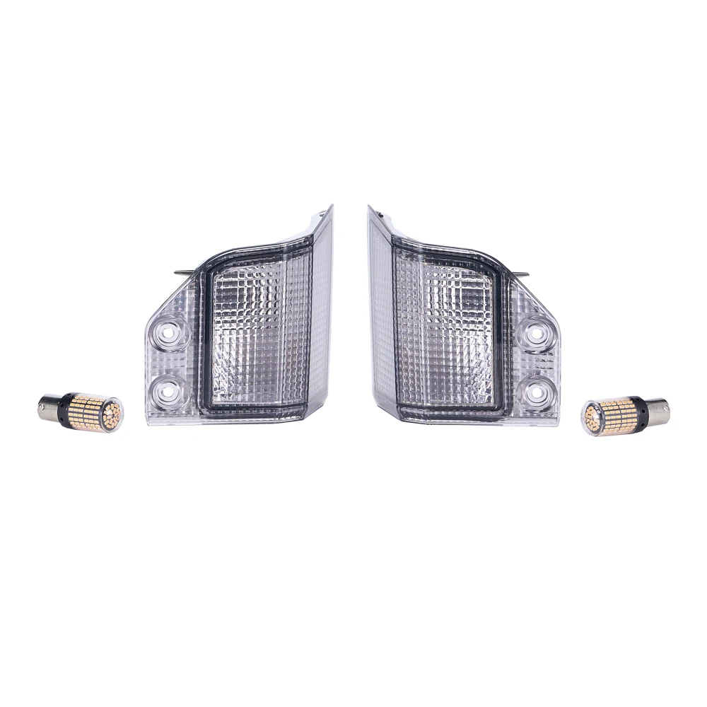 LED Corner Indicator Light Lens Lamp for Toyota Land Cruiser 70 75 76 77 78 79  LC70 LC76 LC78 LC79 2024 2025 Accessories