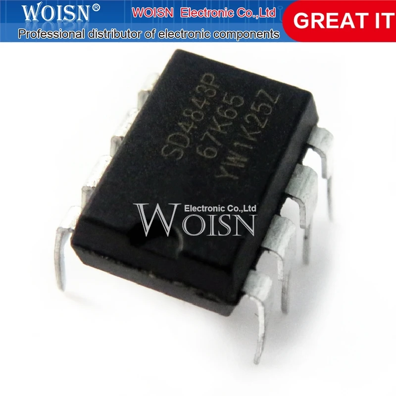 10 teile/los sd4843p sd4843 dip-8