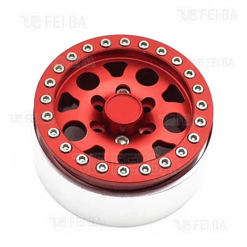 Metal Wheel Hub Caps Available in Multiple Colors for 1/10 RC Crawler Car AXIAL SCX10 II  90046 RC4WD D110 DIY Parts