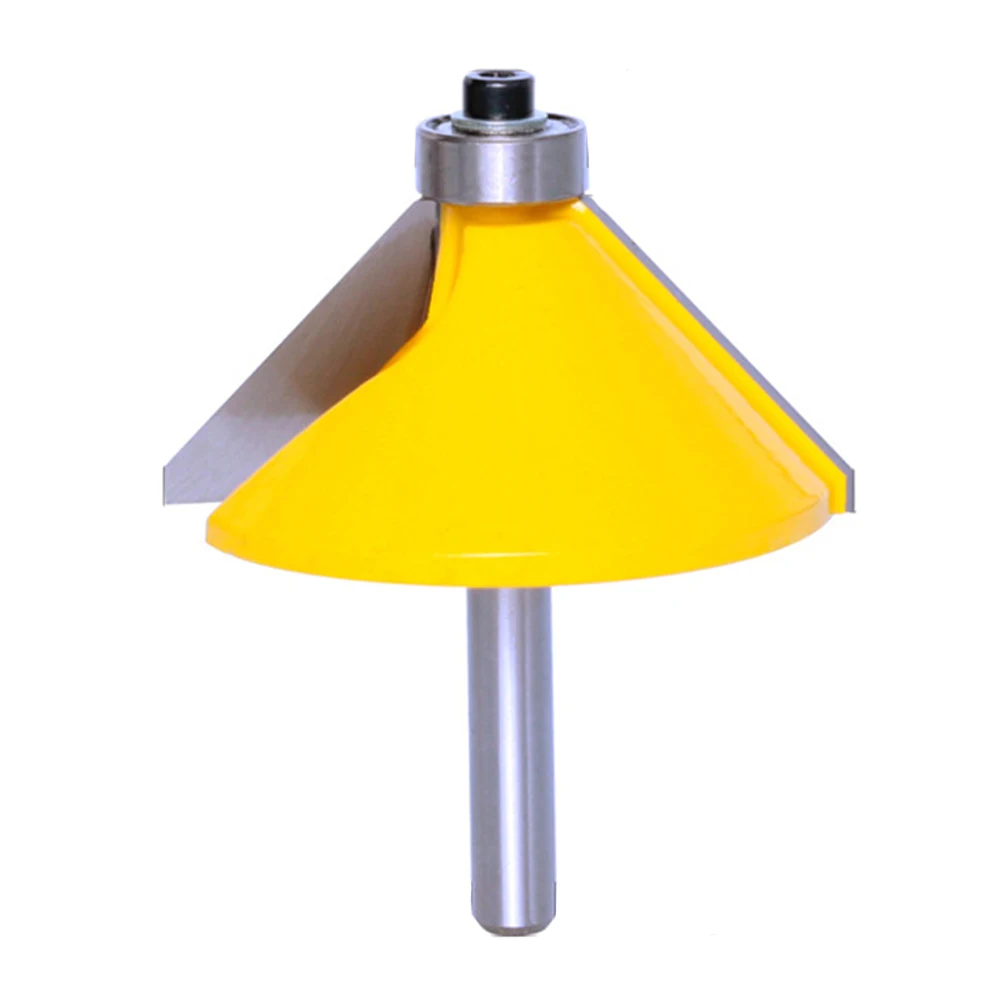

22322121111 1PC 6.35MM 1/4 Handle 45 Degree Bevel Cutter Router Bit Carbide Tips Woodworking Milling Cutter Trimmer Tool