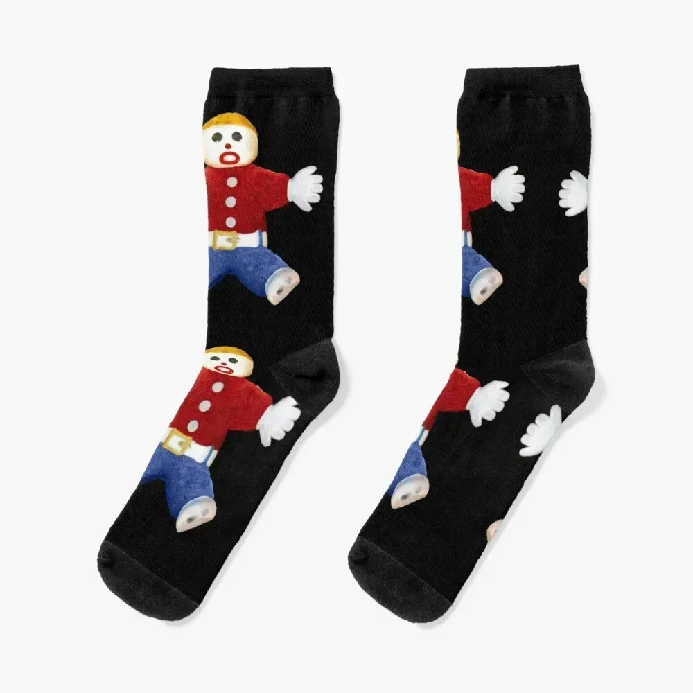 Gingerbread Mr. Bill Socks Run cute halloween Socks Girl Men's