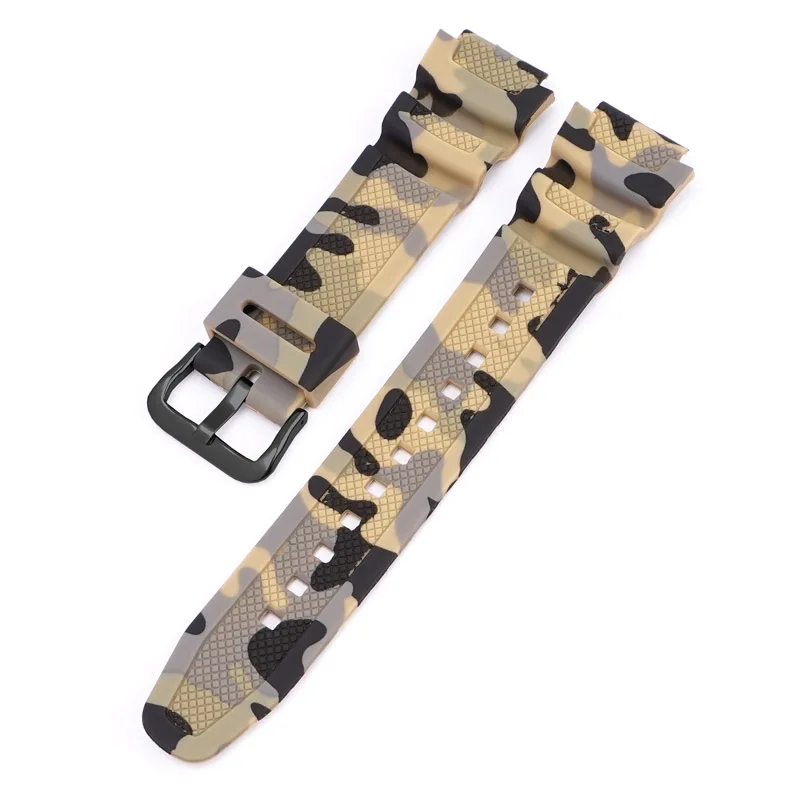 Soft Rubber Watch Strap for Casio SGW-300H W-735H AE-1200 AQ-S810W W215 MRW-200H AEQ110W Watch Band 18mm Silicone Wrist Bracelet