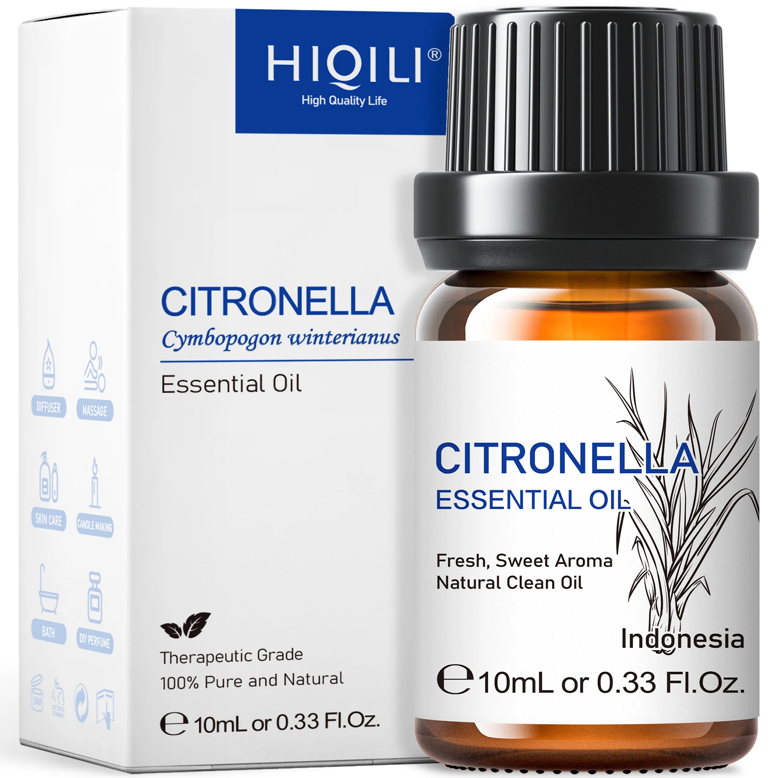 HIQILI 10/30/100/500ml Citrone - Candle Making Raw Material 评论和价格