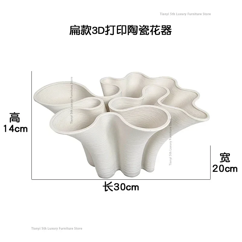 Minimalism Decor Tatua Nordic Ceramic F Ware Heteromorphism Coralline Hydroponics Dktop E Figurin