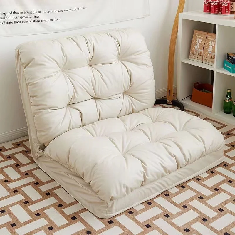 White Cum Bed Bean Bag Sofa Ergonomic Nordic Mid Century Modern Sitting Bean Bag Sofas Reclining Upholstery Divani Furniture ZN