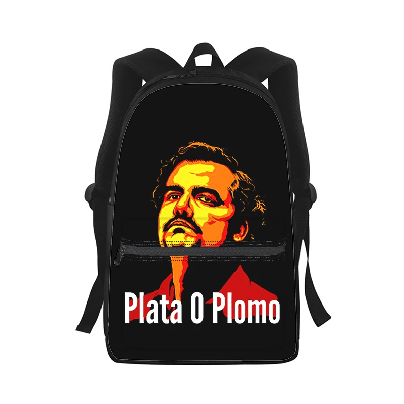 Narcos Season Men Women Backpack 3D Print Fashion Student School Bag Laptop Backpack Kids Travel Shoulder Bag