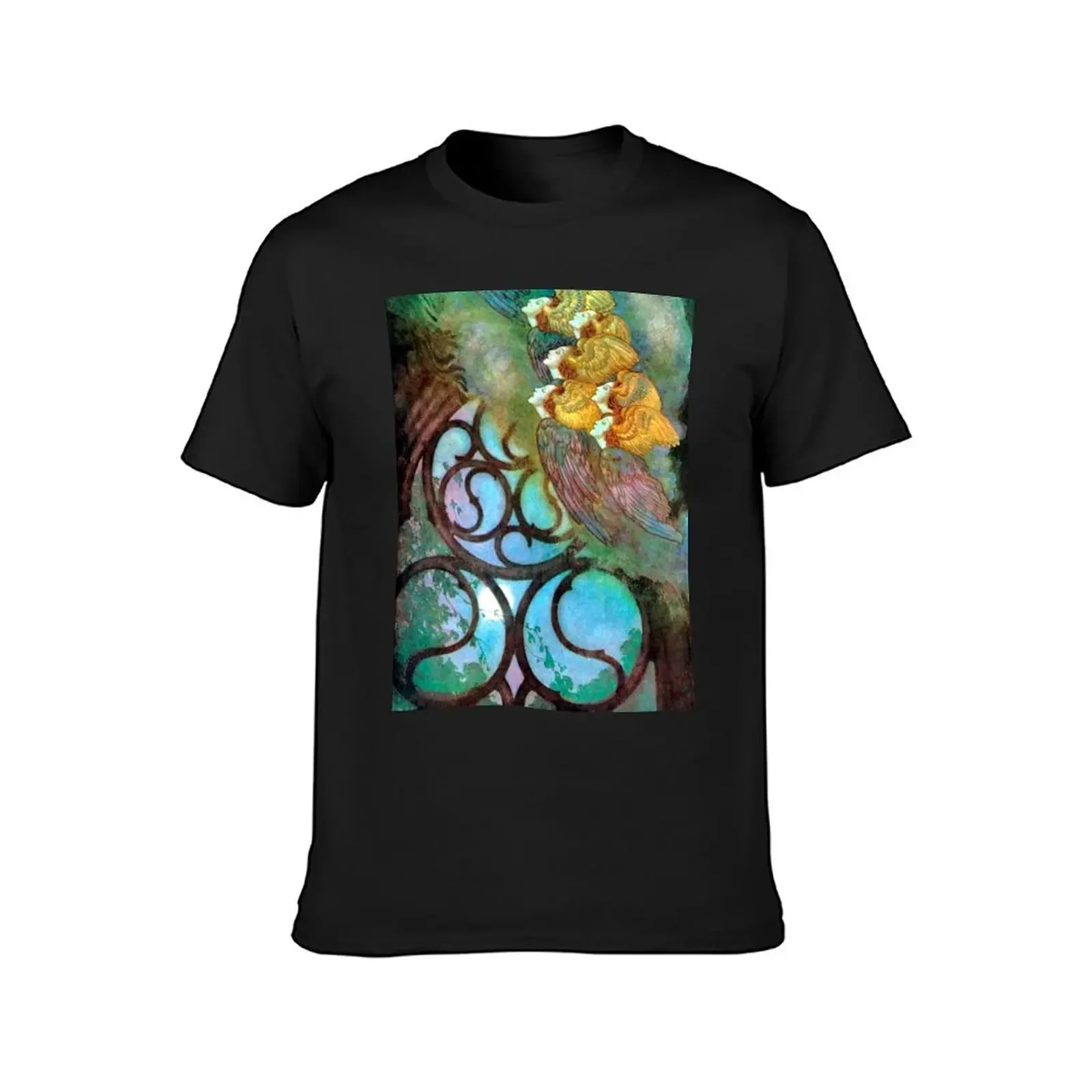 The Bells by Edmund Dulac for Edgar Allan Poe T-Shirt summer top anime figures custom shirt animal prinfor boys shirts men