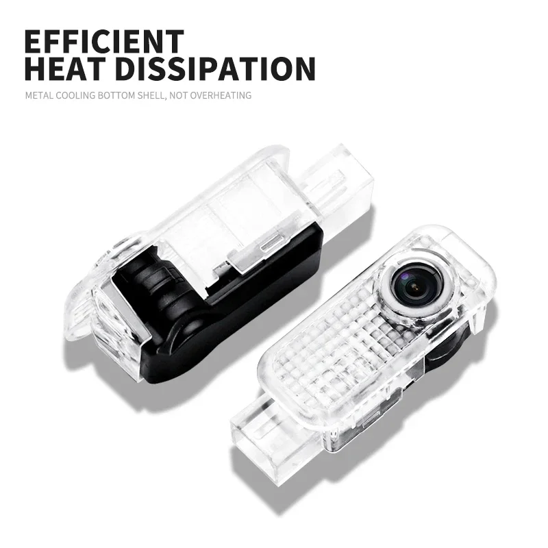 ضوء ترحيب بشعار باب السيارة LED الساخن 2025، مناسب لموديلات أودي (A1، A3 (8P، 8V، 8L)، A4 (B5، B6، B7، B8، B9)، A5، A6 (C5، C6