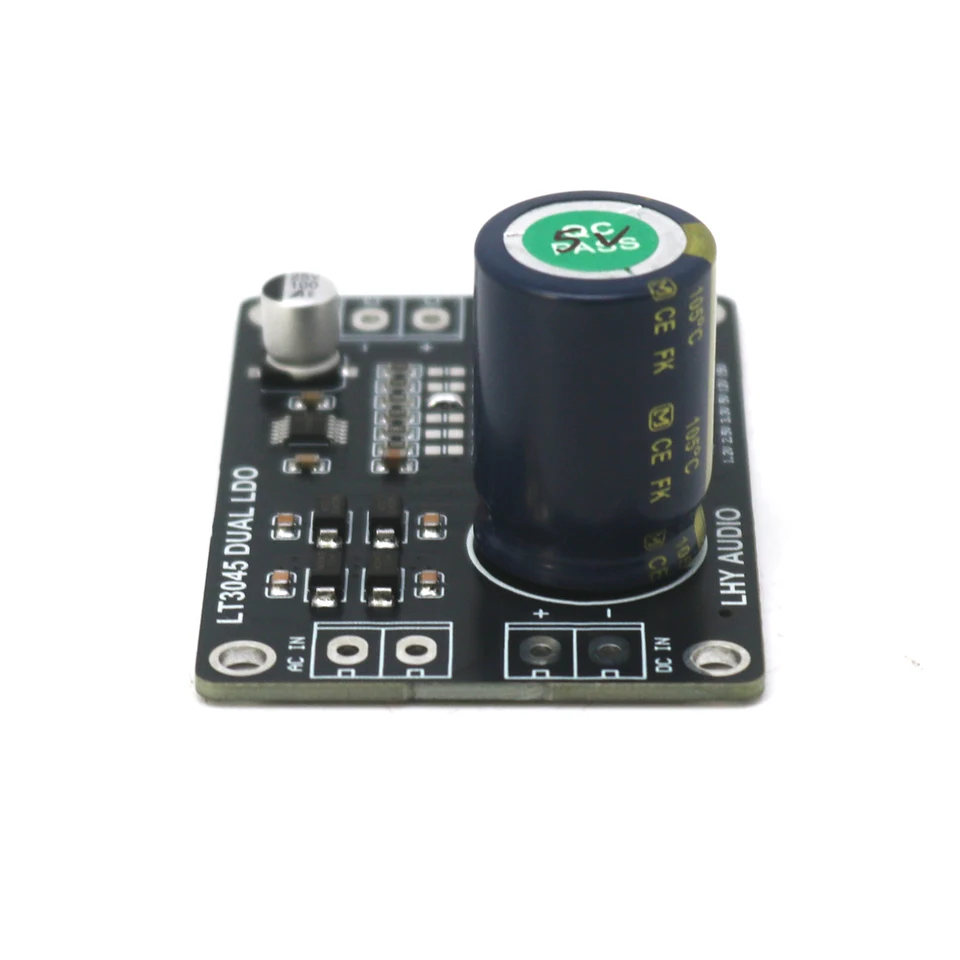 2-Channel LT3045 Low Noise Linear Voltage Regulator Power Supply