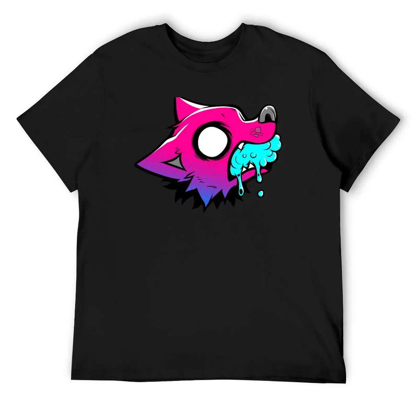 

FRAWTH DAWG ROUGE T-Shirt Luxury man street wear anime T-shirts for men cotton